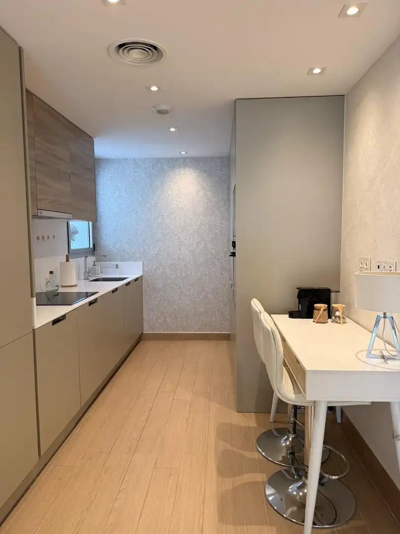 Kitchen of Apartments for rent in Marbella  with Air Conditioner, Heating and Terrace