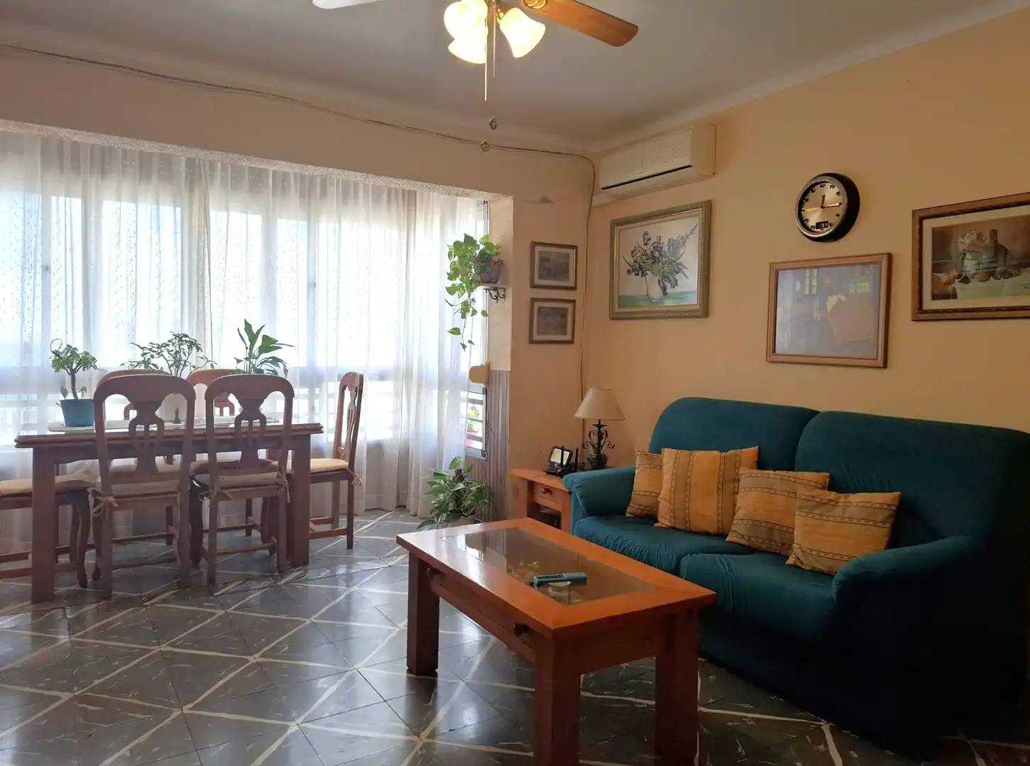 Living room of Flat for sale in Málaga  with Air Conditioner