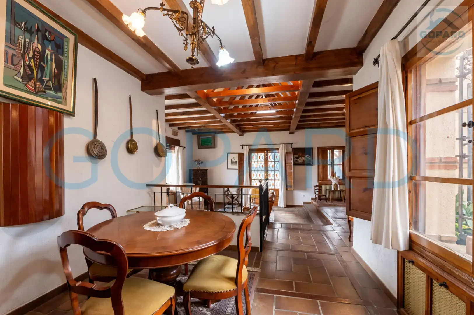 Dining room of Houses for sale in Toledo  with Heating, Private garden and Terrace