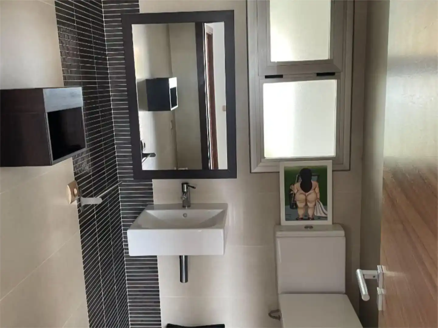 Bany de Casa o xalet de lloguer en Sagunto / Sagunt amb Aire condicionat, Piscina i Balcó