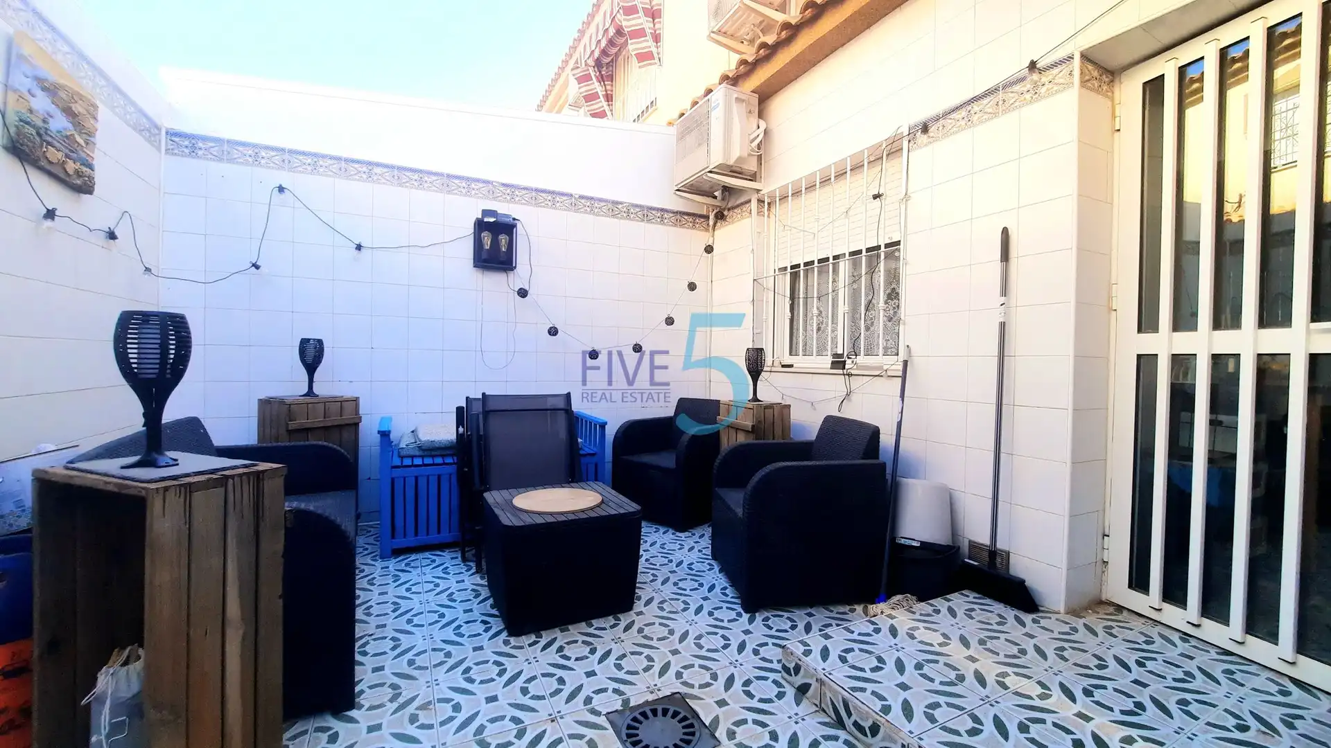 Terrassa de Casa adosada en venda en Los Alcázares amb Aire condicionat, Calefacció i Terrassa
