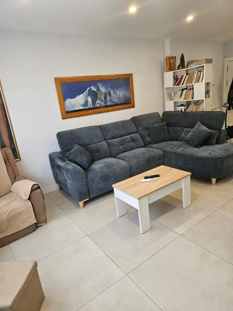 Sala de estar de Piso en venta en Badajoz con Aire acondicionado, Calefacción y Balcón