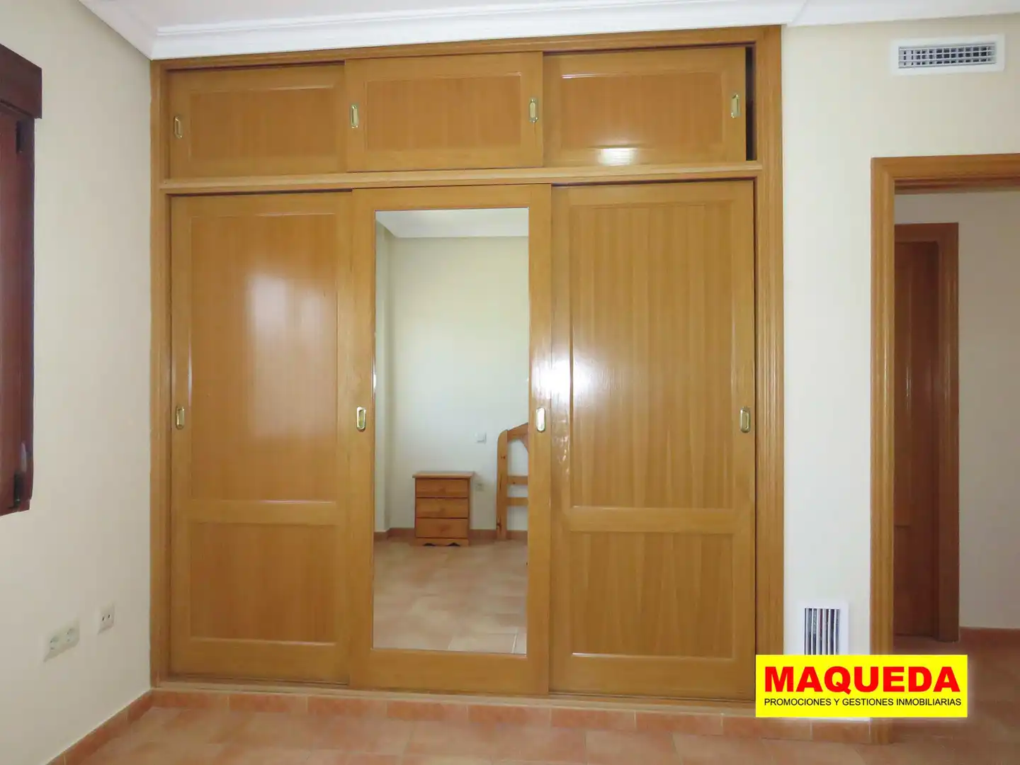 Bedroom of Apartments for rent in Casarrubios del Monte  with Air Conditioner, Heating and Terrace