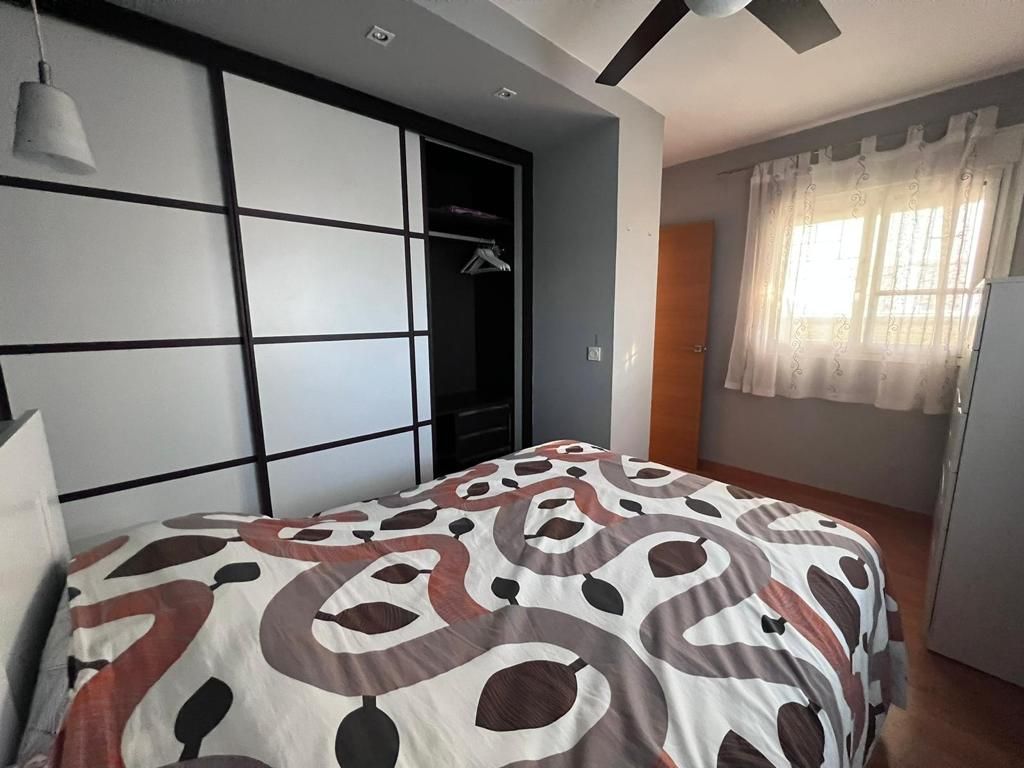 Bedroom of Attic for sale in  Melilla Capital  with Air Conditioner, Parquet flooring and Terrace