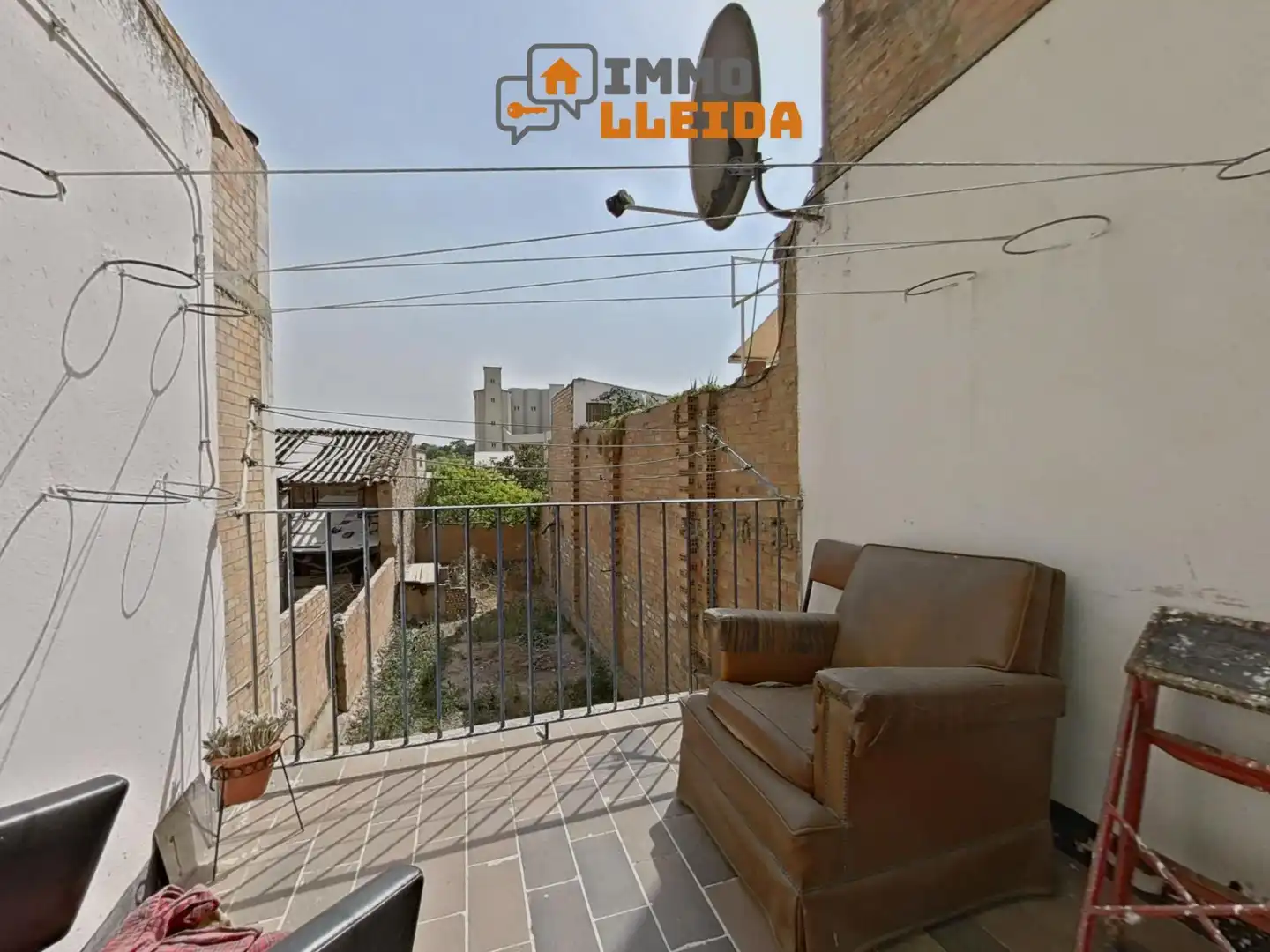 Terraza de Casa adosada en venta en Bellpuig con Jardín privado, Terraza y Trastero