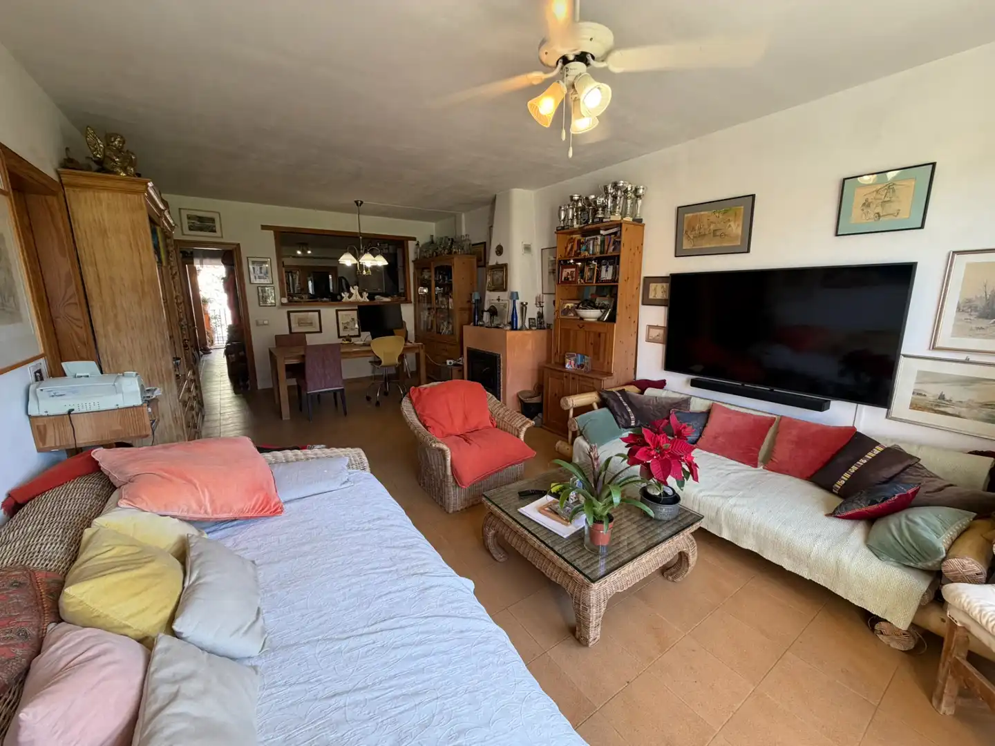 Sala de estar de Piso en venta en Bunyola con Calefacción, Terraza y Horno