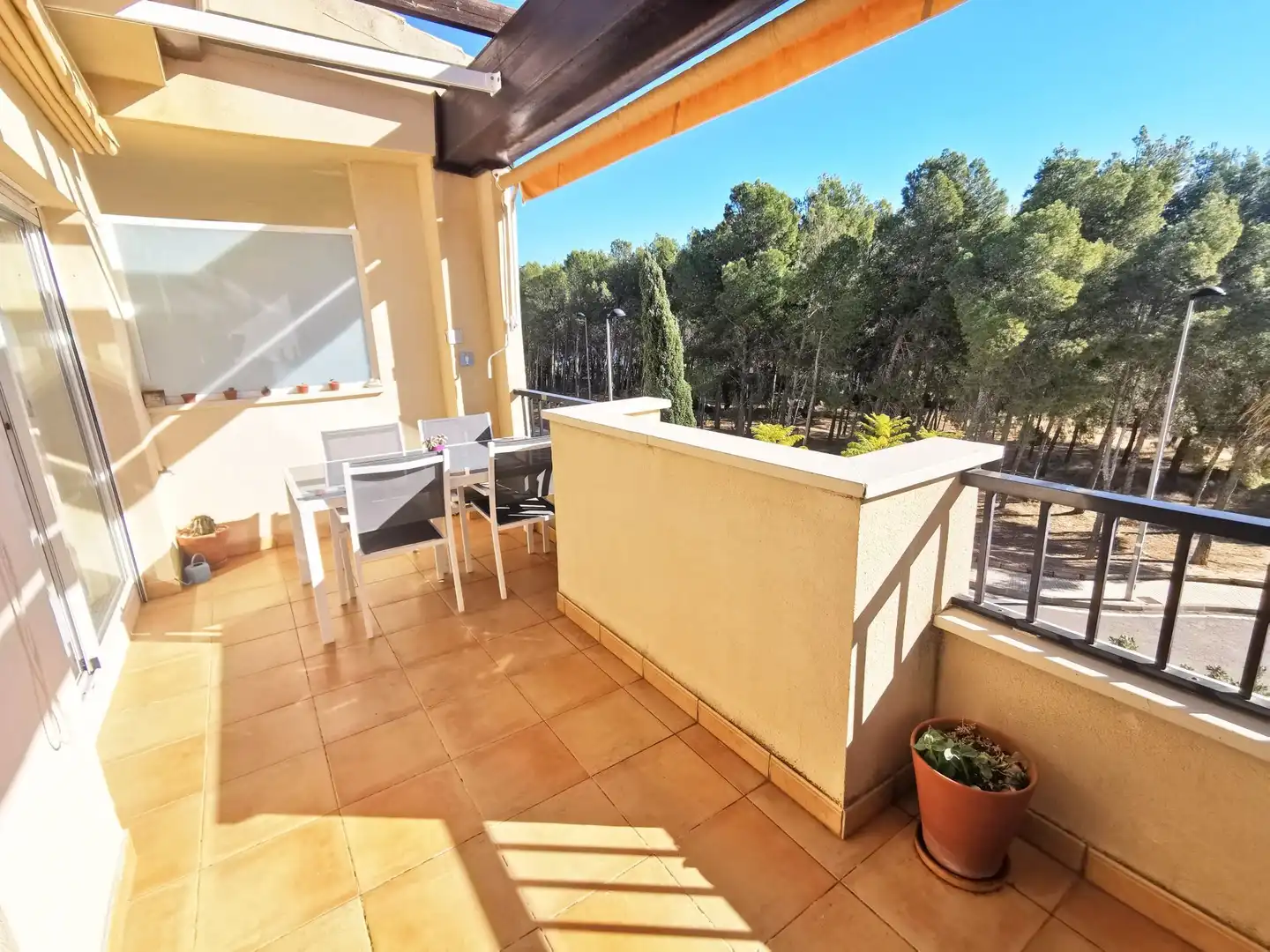 Terraza de Apartamento de alquiler en Altea con Aire acondicionado, Calefacción y Terraza