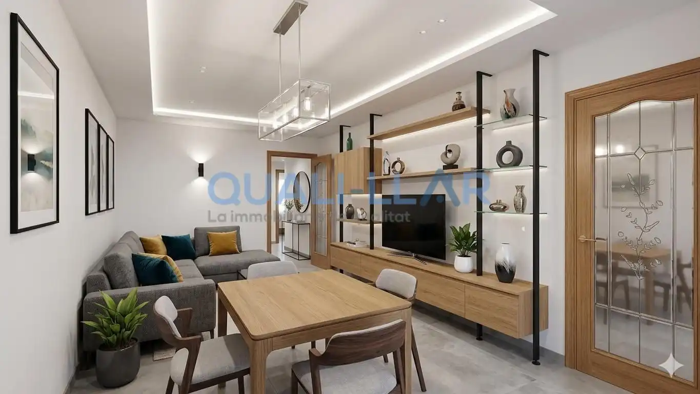 Living room of Houses for sale in Sant Feliu de Llobregat  with Terrace