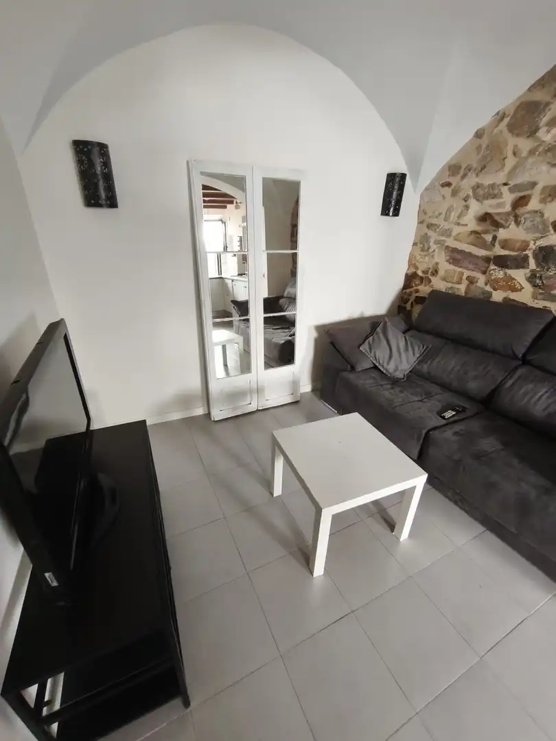 Living room of Detached homes for sale in Cáceres  with Heating, Terrace and Furnished