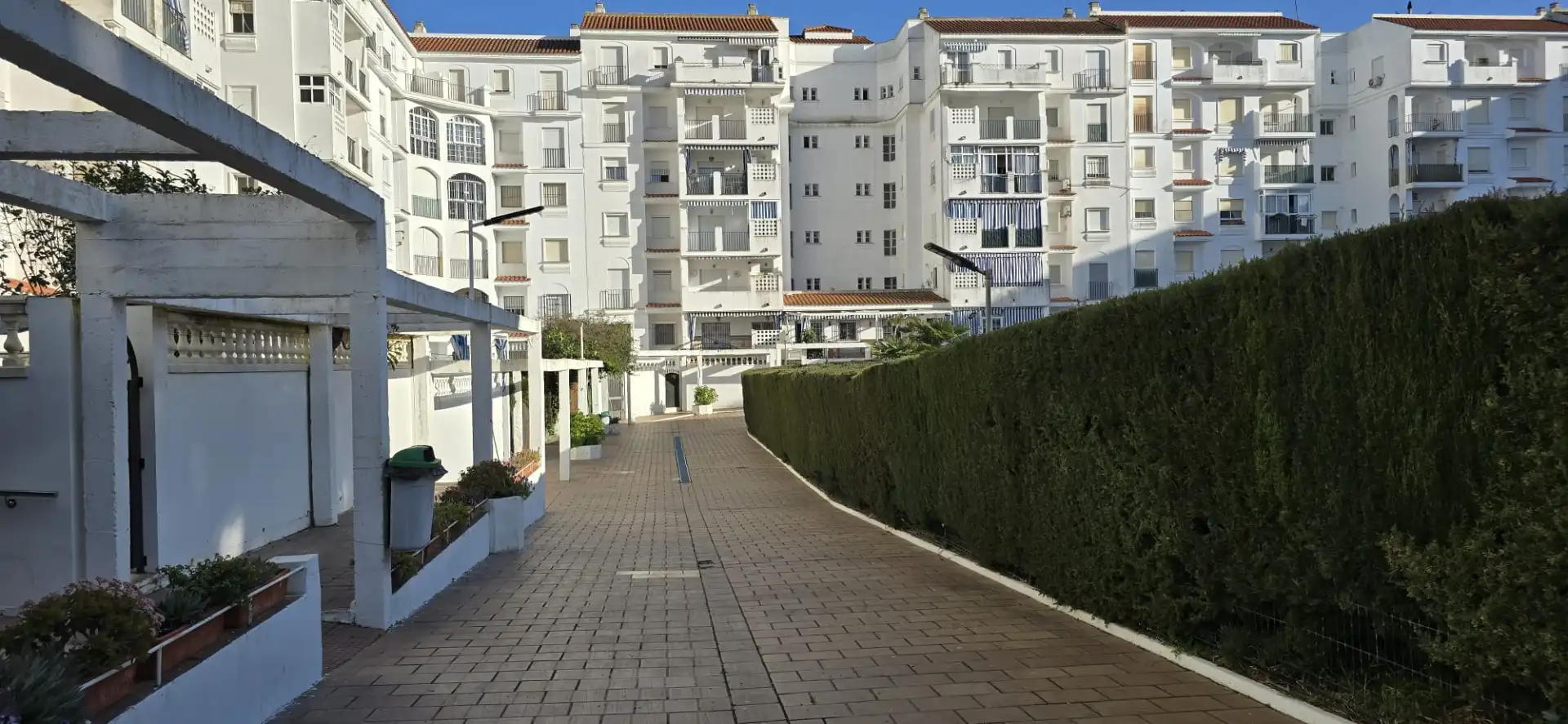 Vista exterior de Apartamento en venta en El Portil con Aire acondicionado, Piscina y Amueblado