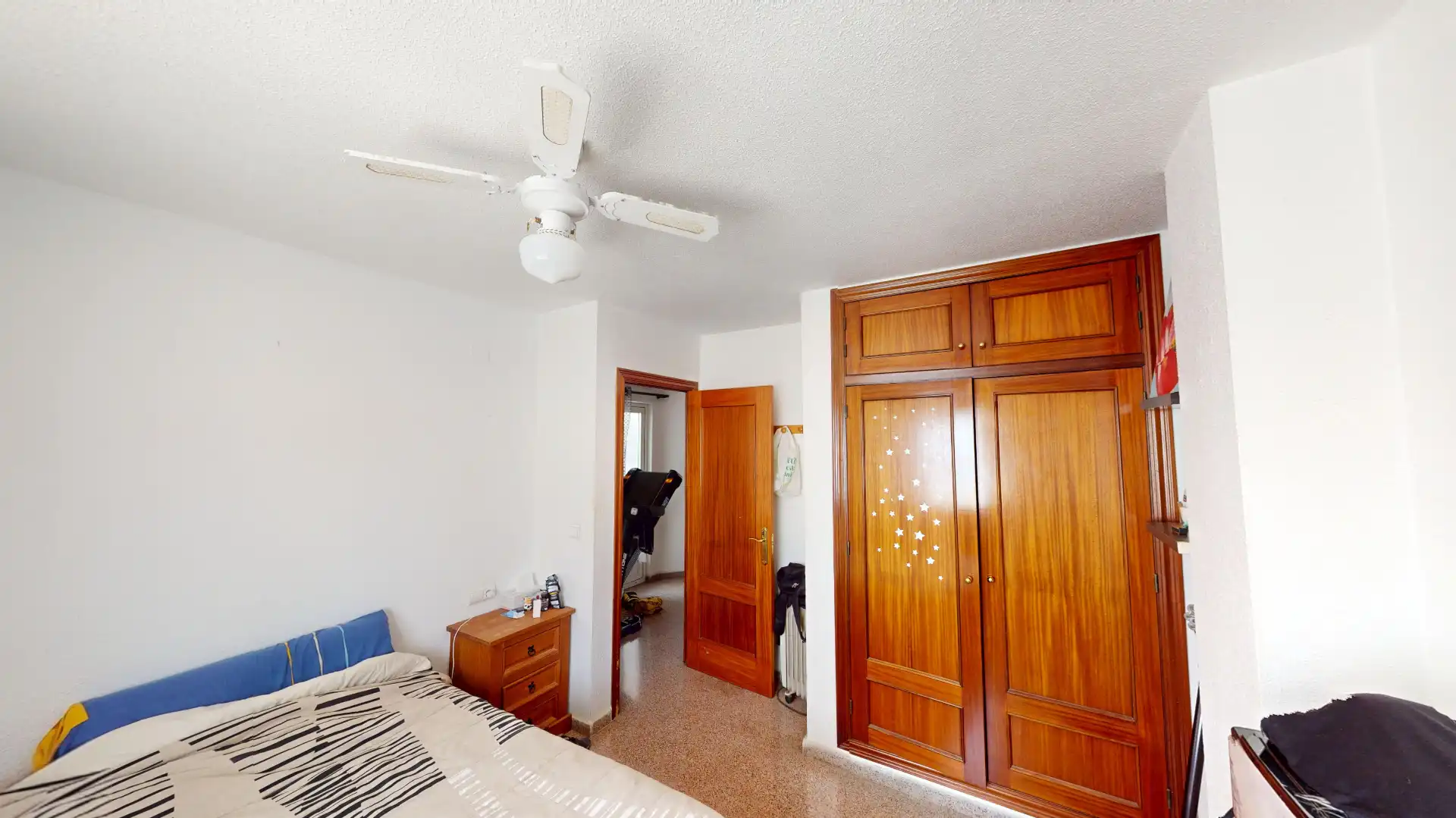 Schlafzimmer von Dachboden zum Verkauf in Alicante / Alacant mit Klimaanlage und Terrasse