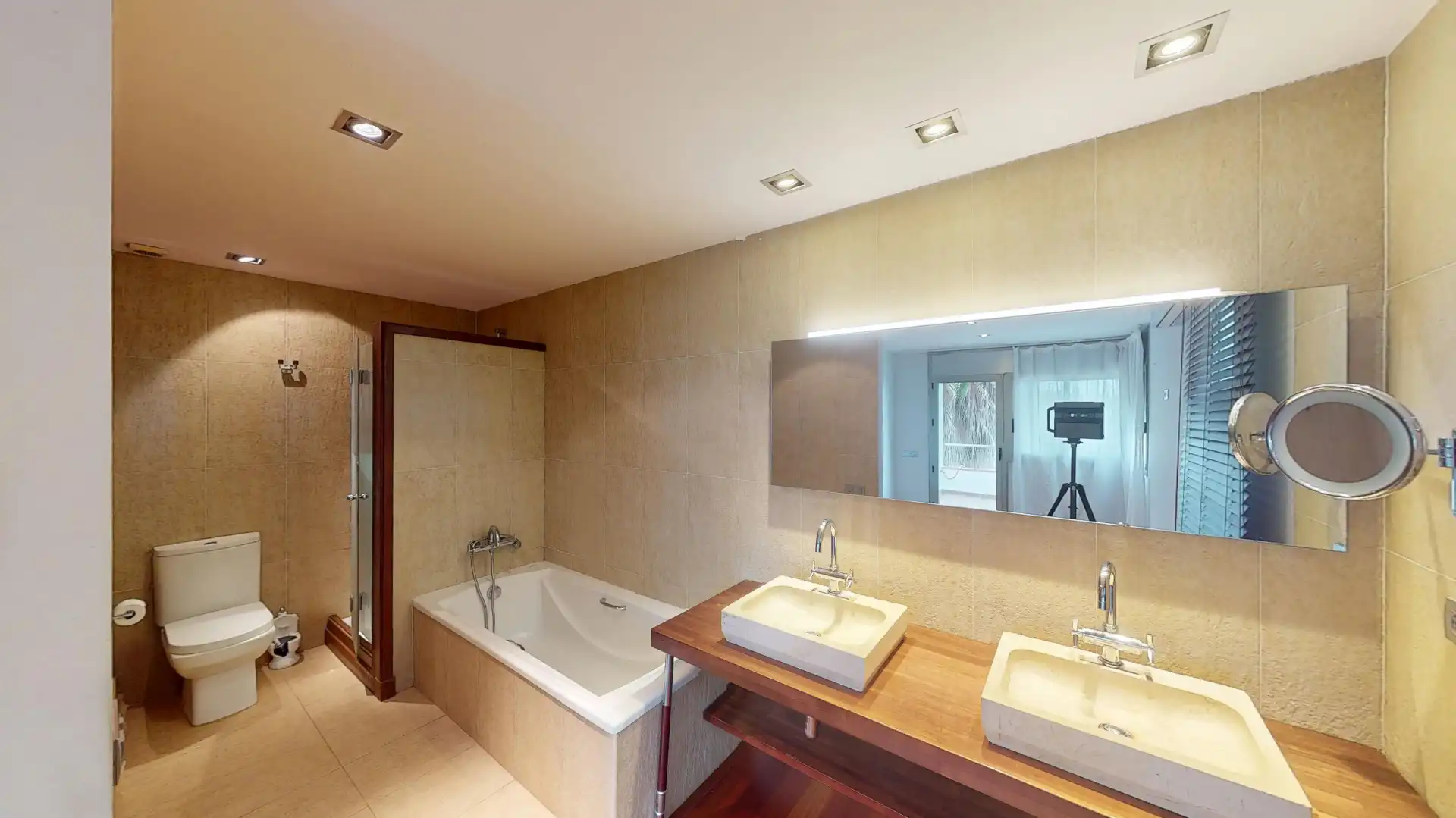 Baño de Casa o chalet en venta en Sant Andreu de Llavaneres con Aire acondicionado, Calefacción y Jardín privado