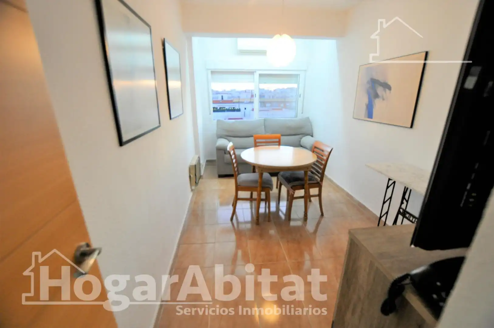 Living room of Flat for sale in Valencia  with Air Conditioner and Heating
