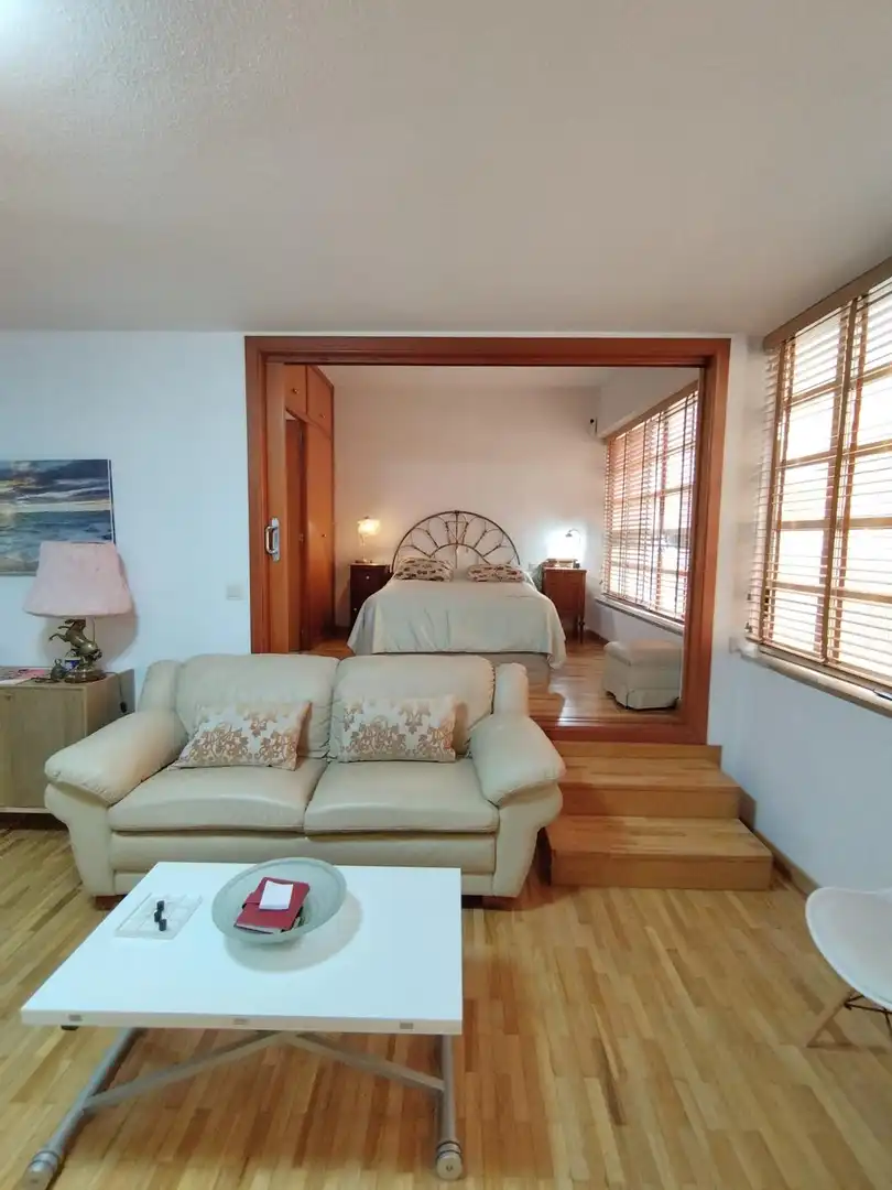 Sala d'estar de Apartament de lloguer en Murcia amb Aire condicionat, Calefacció i Parquet
