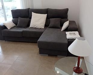 Living room of Flat to rent in Roquetas de Mar  with Heating, Terrace and Swimming Pool