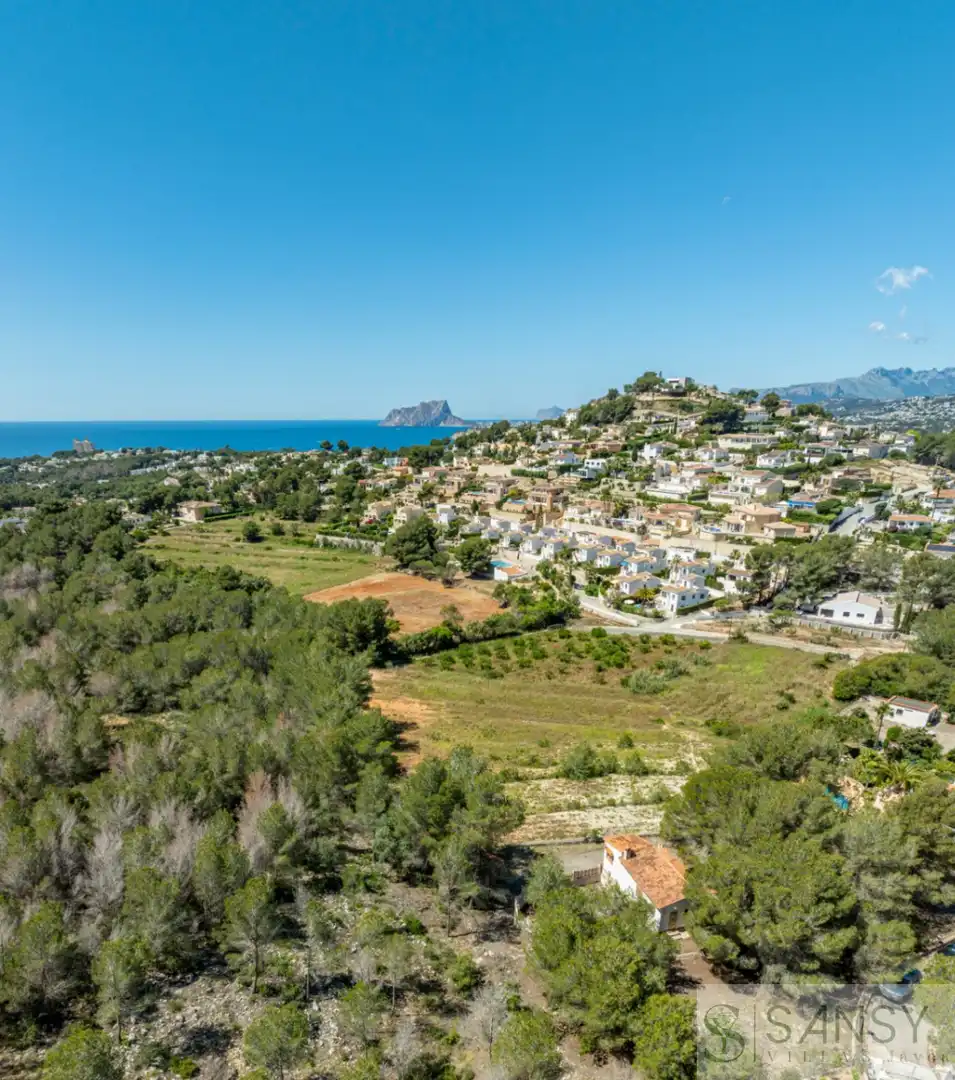 Exterior view of Flat for sale in Moraira