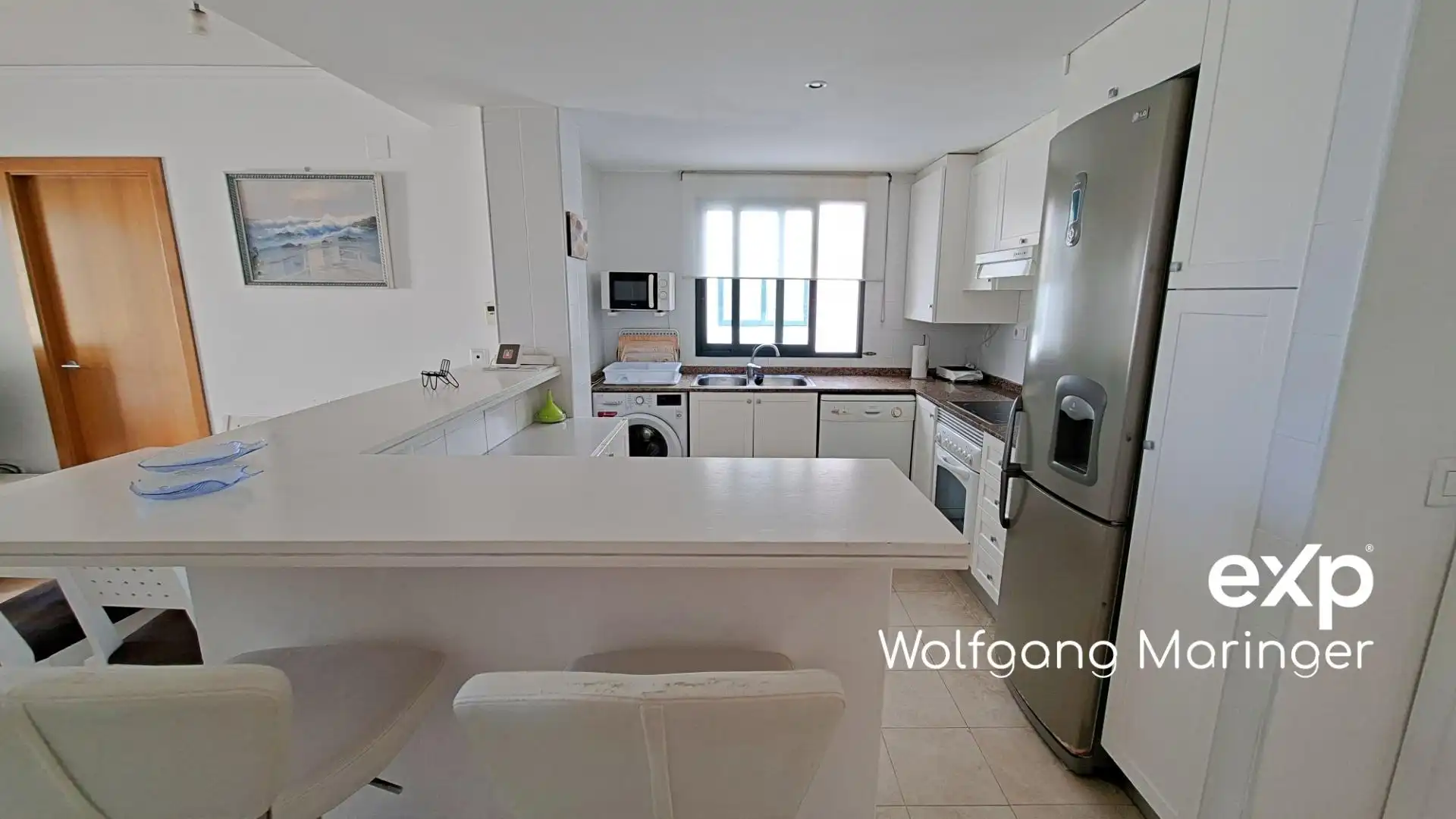 Kitchen of Attic for sale in Oliva  with Air Conditioner, Heating and Private garden