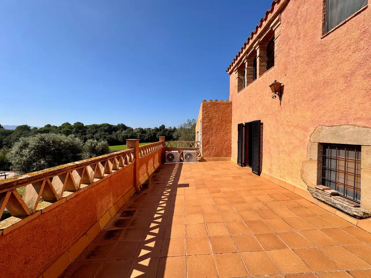 Terrassa de Finca rústica en venda en Cruïlles, Monells I Sant Sadurní de L'Heura amb Aire condicionat, Calefacció i Jardí privat