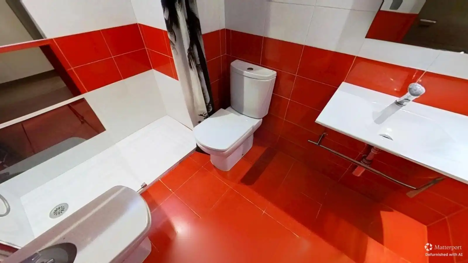 Badezimmer von Haus oder Chalet zum Verkauf in Cullera mit Klimaanlage, Heizung und Terrasse