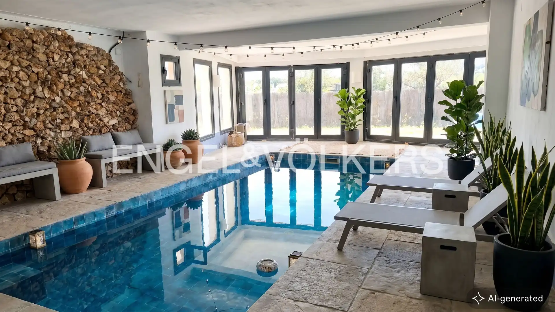 Swimming pool of Houses for sale in Ciudalcampo  with Air Conditioner, Heating and Private garden