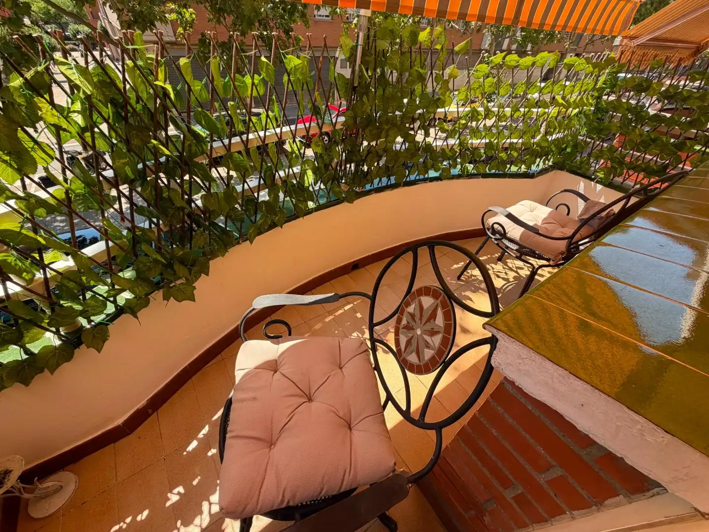 Terrasse von Einfamilien-Reihenhaus zur Miete in Viladecans mit Parkett
