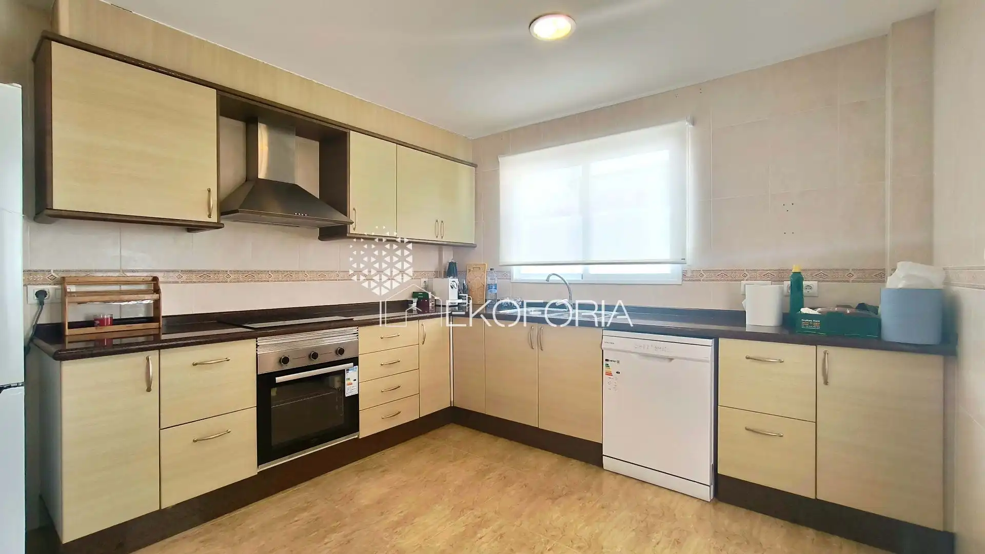 Cocina de Casa adosada en venta en Beneixida con Aire acondicionado, Calefacción y Jardín privado