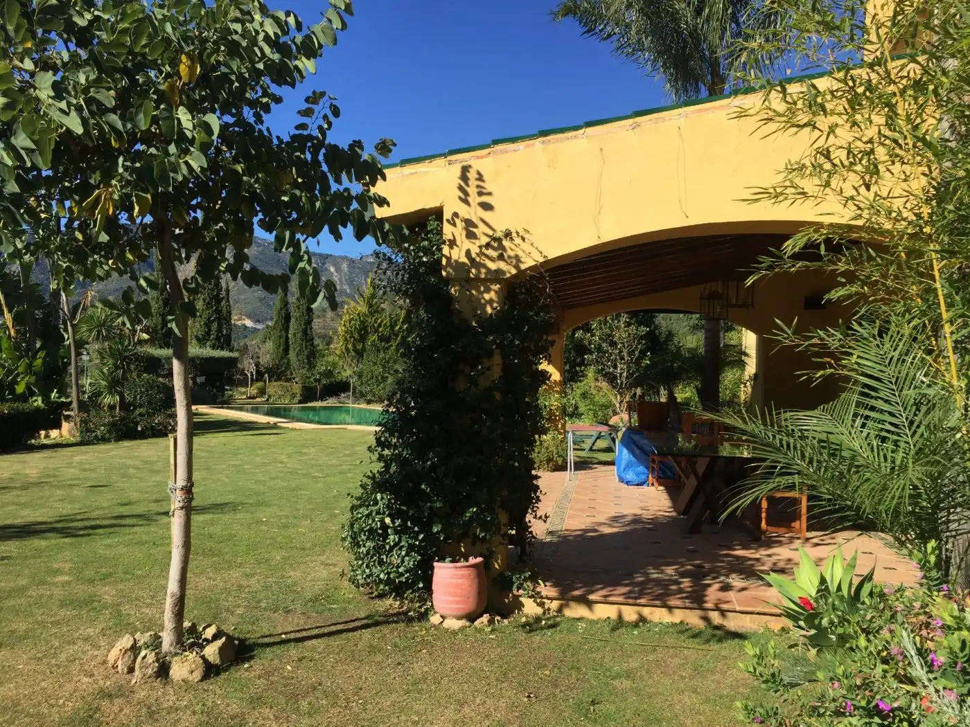 Garten von Country house zum Verkauf in Ojén mit Klimaanlage, Privatgarten und Terrasse