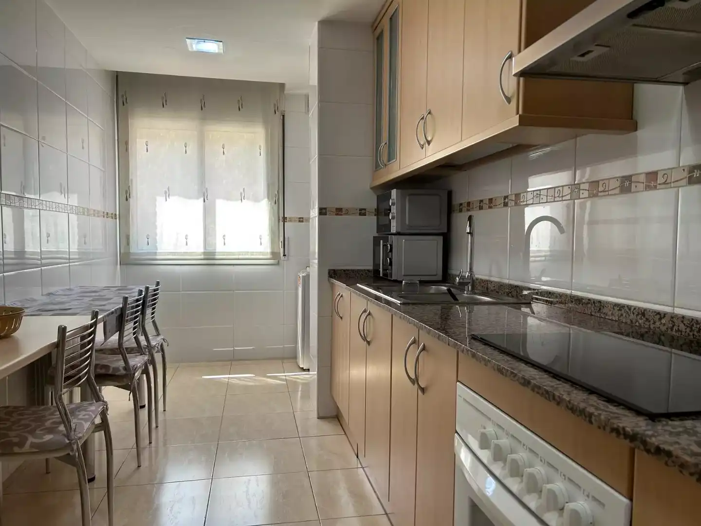 Kitchen of Flat for sale in Hostalric  with Heating, Terrace and Furnished