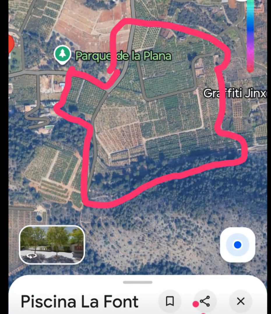 Terreno en venta en La Font d'en Carròs