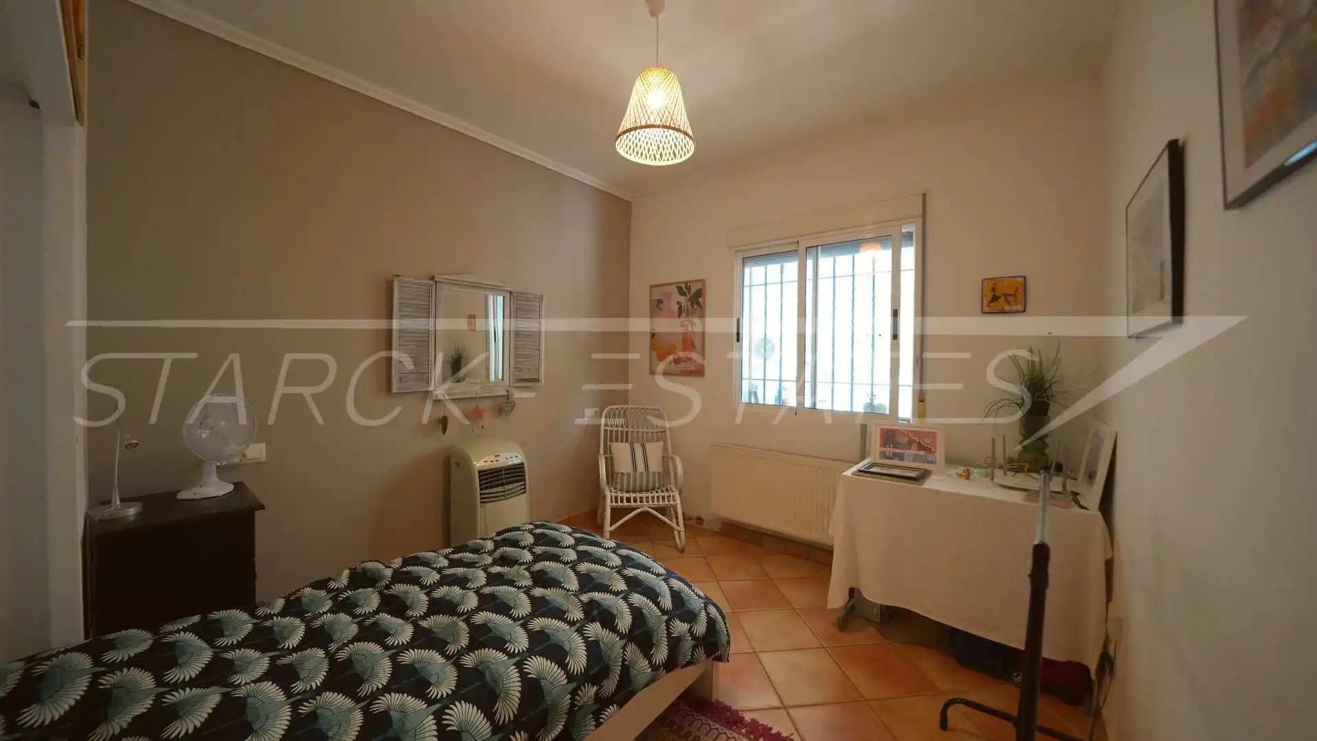 Bedroom of Houses for sale in El Ràfol d'Almúnia  with Air Conditioner, Private garden and Swimming Pool