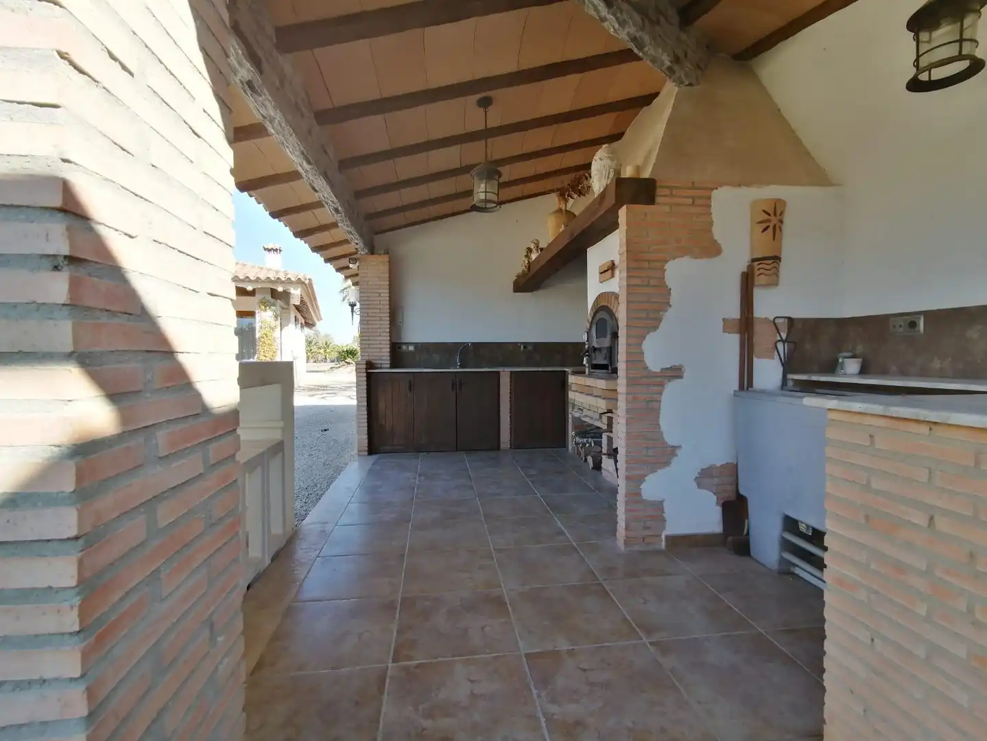 Terraza de Casa o chalet en venta en El Palomar con Aire acondicionado, Calefacción y Jardín privado