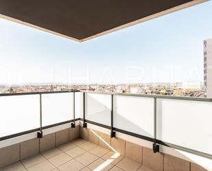 Balcony of Flat to rent in  Valencia Capital  with Air Conditioner, Heating and Private garden