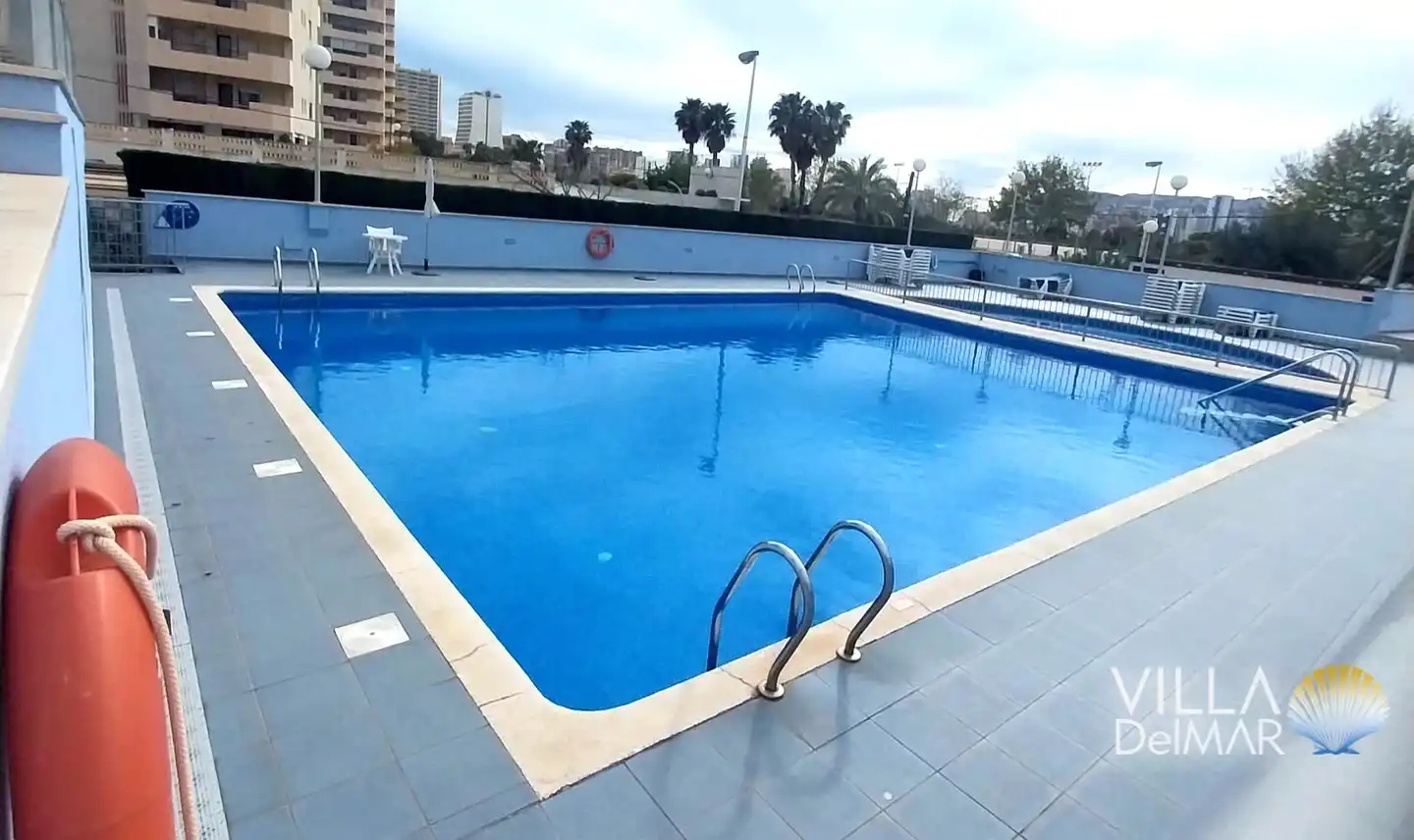 Piscina de Ático en venta en Calpe / Calp con Aire acondicionado, Calefacción y Terraza