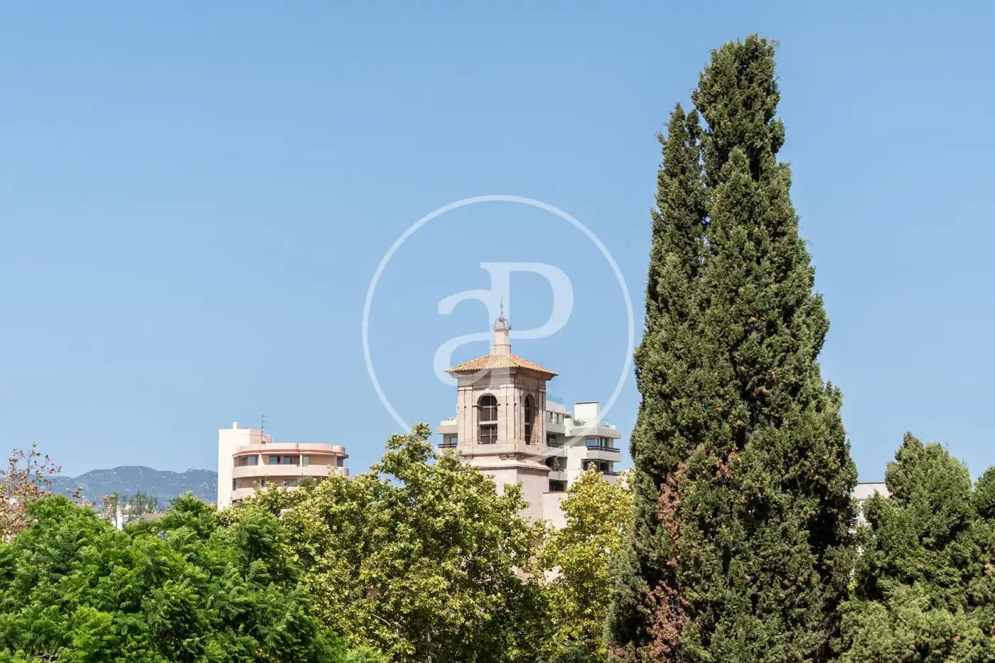 Vista exterior de Àtic de lloguer en  Palma de Mallorca amb Aire condicionat, Calefacció i Jardí privat