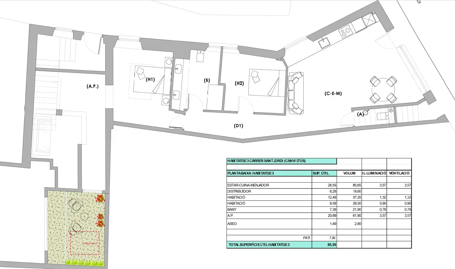 Piso en venta en Sant Celoni con Aire acondicionado, Calefacción y Terraza