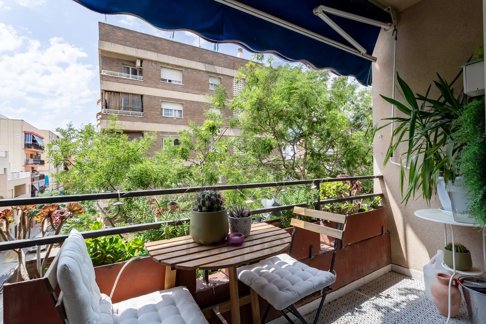 Terrasse von Wohnung zum Verkauf in Reus mit Klimaanlage, Heizung und Terrasse
