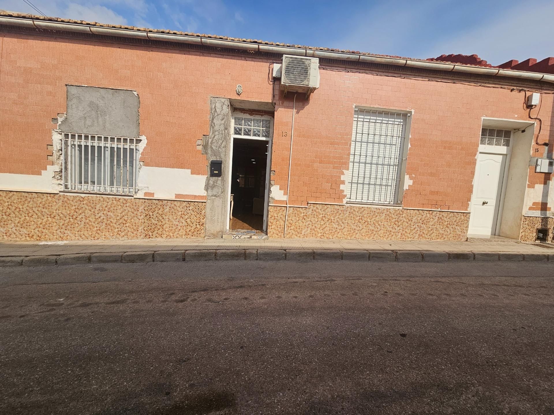 Exterior view of Single-family semi-detached for sale in Cartagena  with Terrace