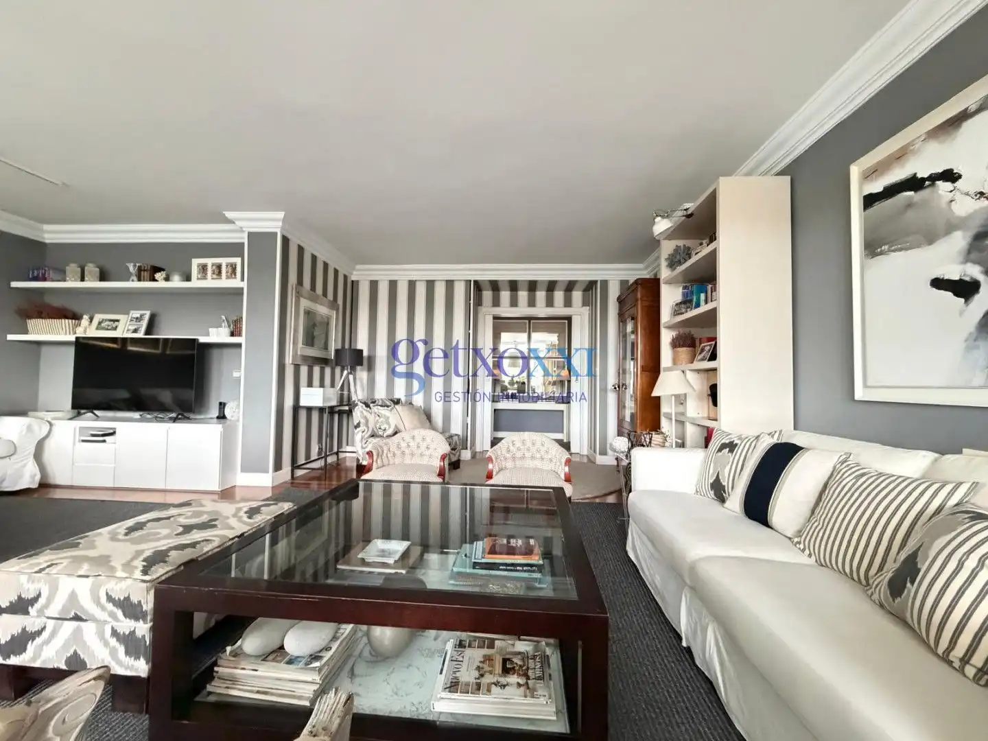 Sala de estar de Piso en venta en Leioa con Calefacción, Terraza y Trastero
