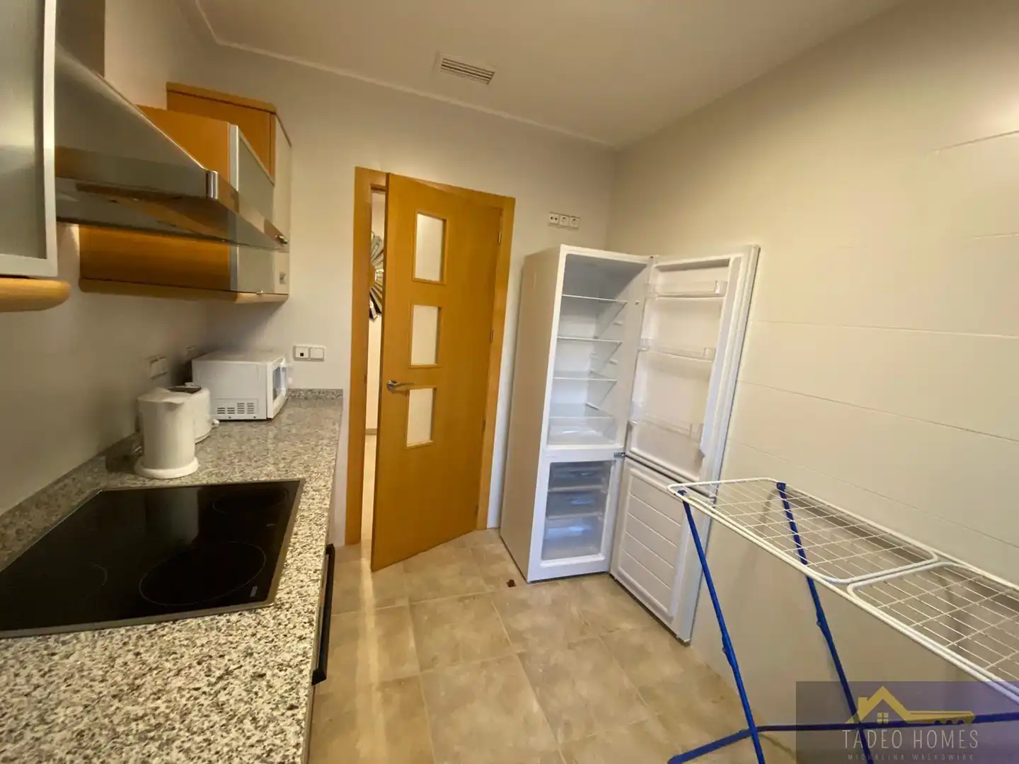 Cuina de Apartament de lloguer en Murcia amb Aire condicionat, Calefacció i Terrassa