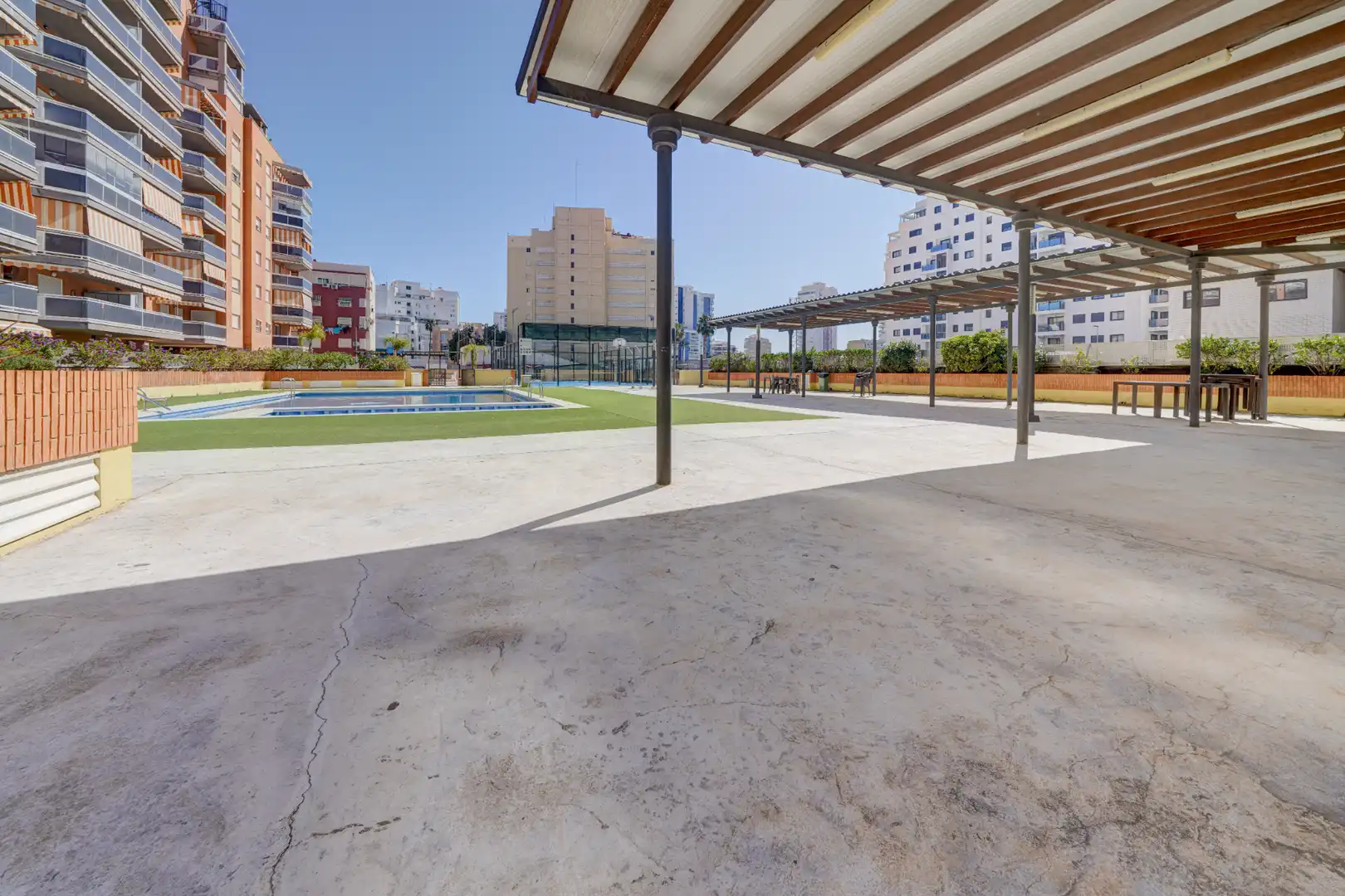Terrasse von Dachboden zum Verkauf in La Pobla de Farnals mit Klimaanlage, Heizung und Terrasse