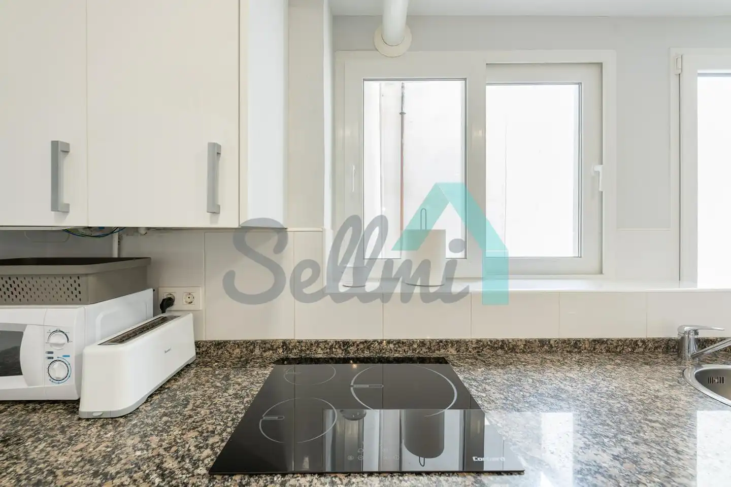 Kitchen of Flat for rent in Gijón   with Heating and Furnished