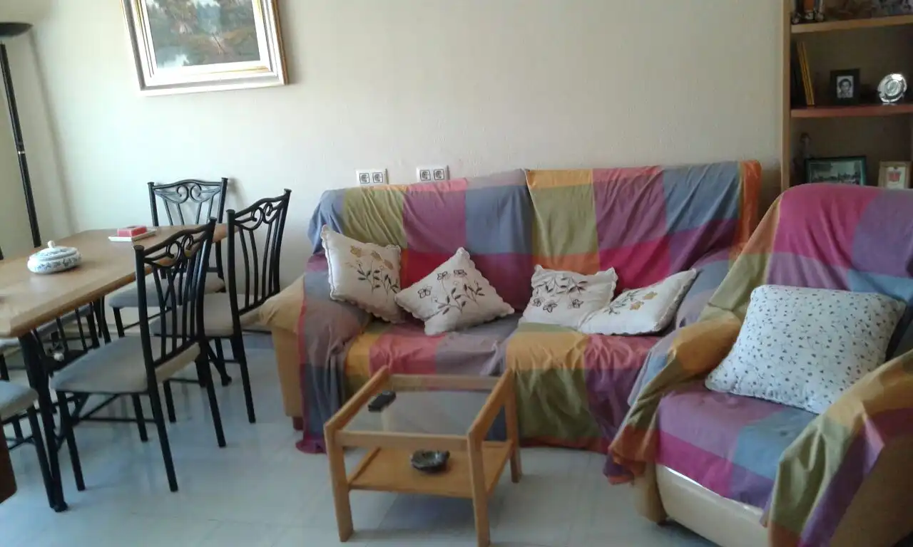 Living room of Flat for sale in Solosancho  with Heating, Terrace and Balcony