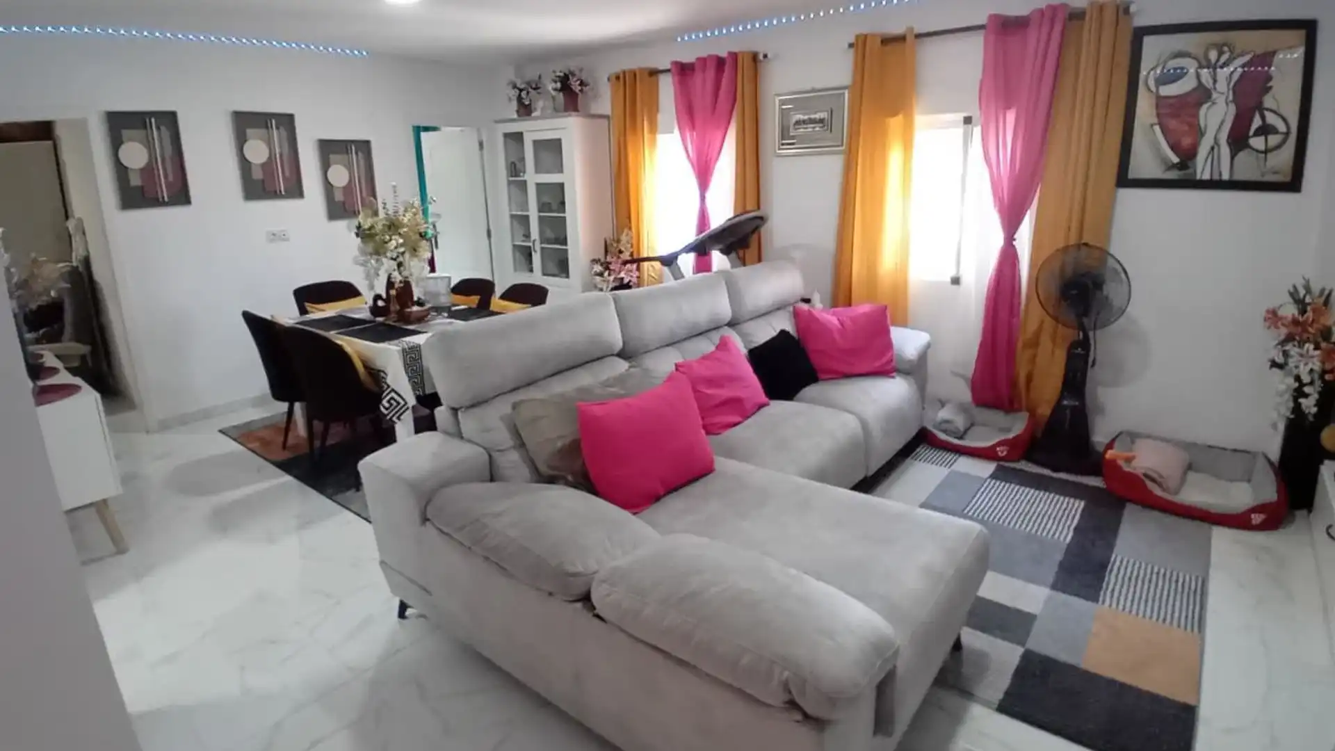 Living room of Flat for sale in Elche / Elx  with Air Conditioner, Heating and Terrace
