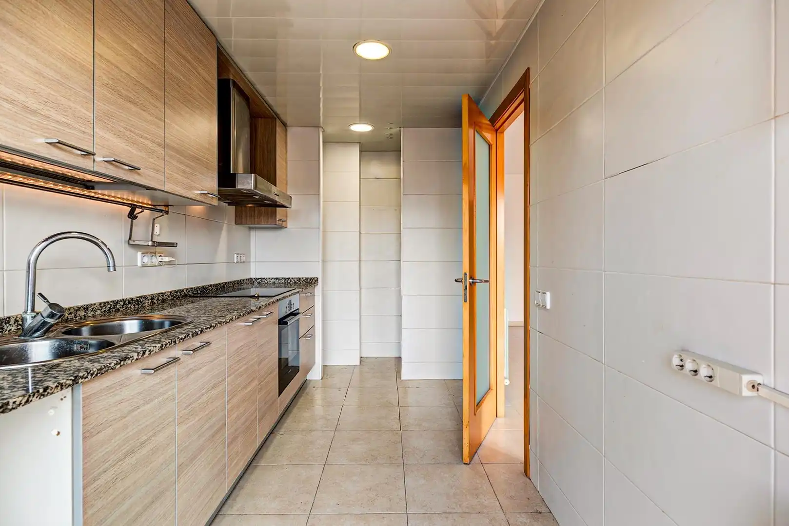 Küche von Maisonette zum Verkauf in Igualada mit Klimaanlage, Heizung und Terrasse