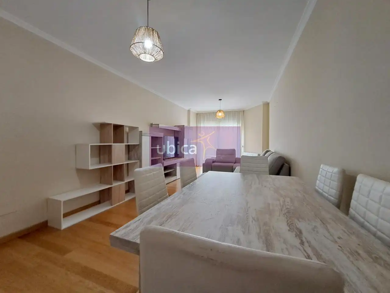 Sala d'estar de Pis de lloguer en Salvaterra de Miño amb Calefacció, Terrassa i Traster