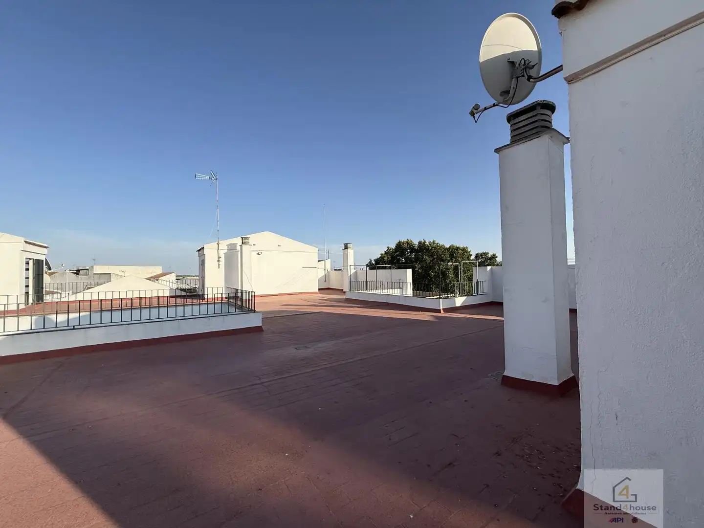 Terrace of Flat for sale in Bollullos Par del Condado  with Air Conditioner, Heating and Furnished