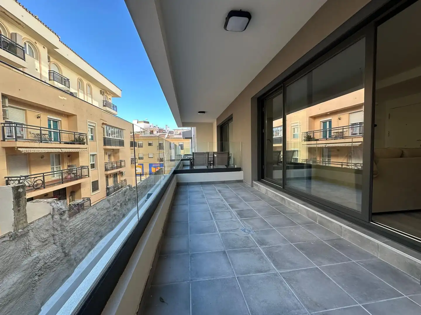 Terrace of Flat for sale in Benalmádena  with Air Conditioner, Terrace and Community pool