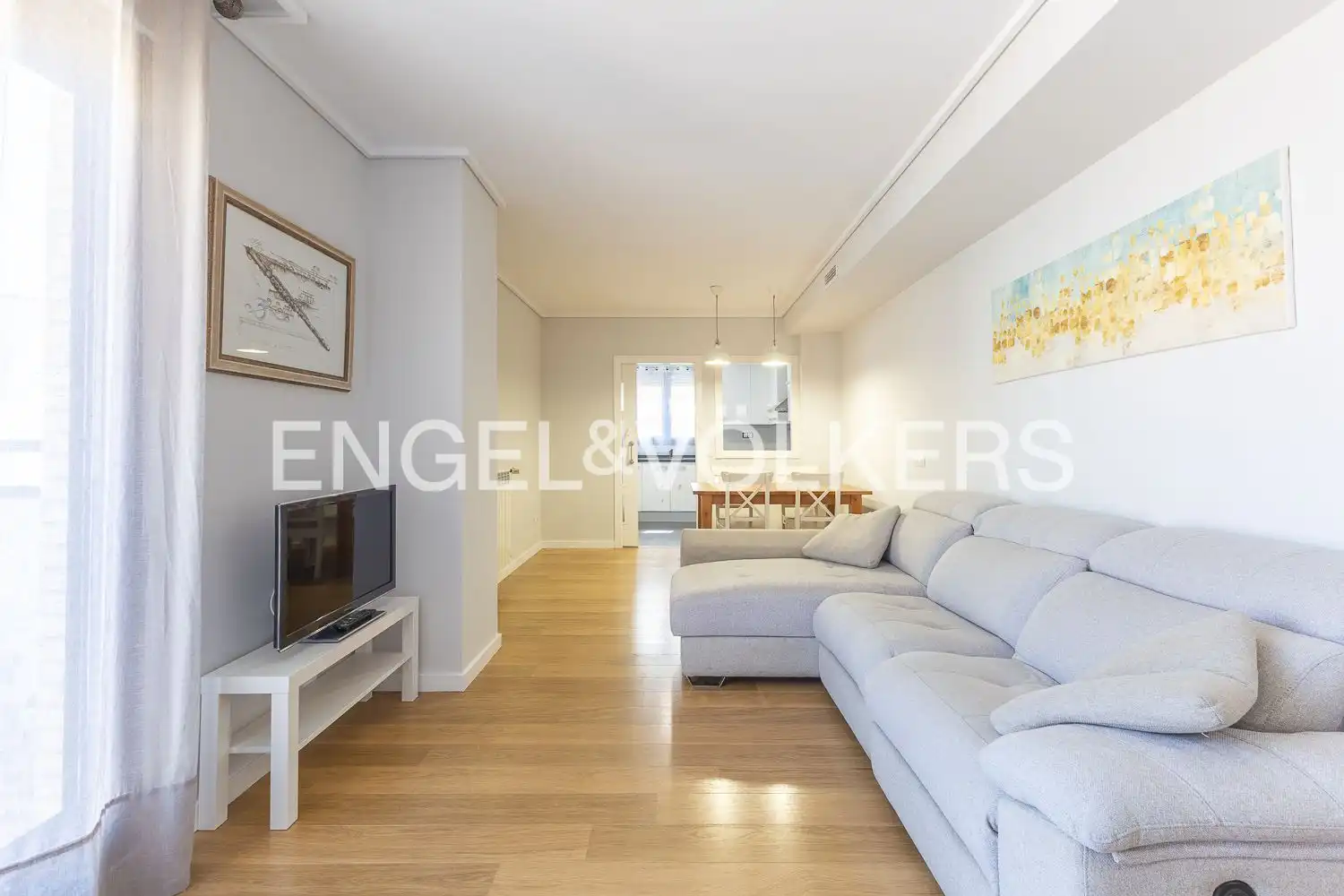 Wohnzimmer von Wohnung zur Miete in Extramurs