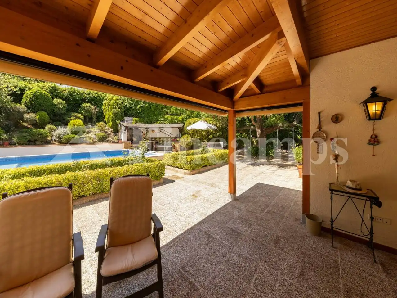 Terrasse von Haus oder Chalet zum Verkauf in Cerdanyola del Vallès mit Klimaanlage, Heizung und Privatgarten