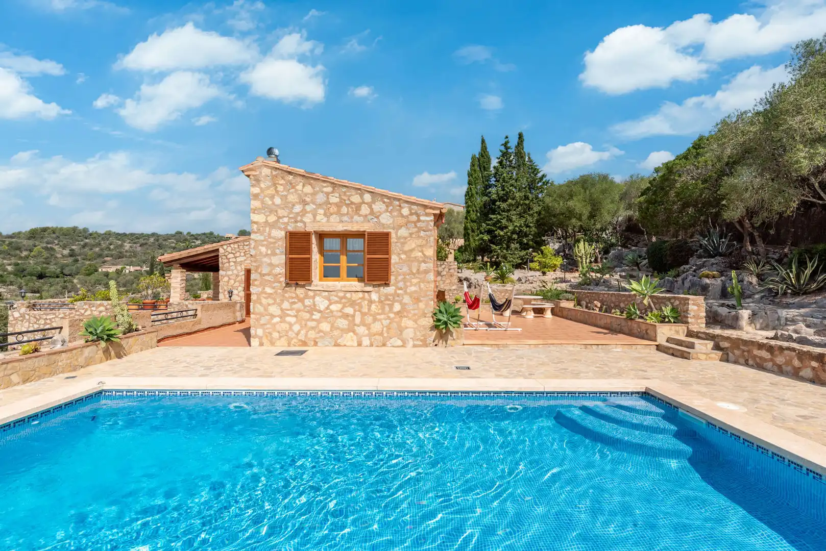 Swimming pool of Country homes for sale in Son Servera  with Heating, Terrace and Furnished